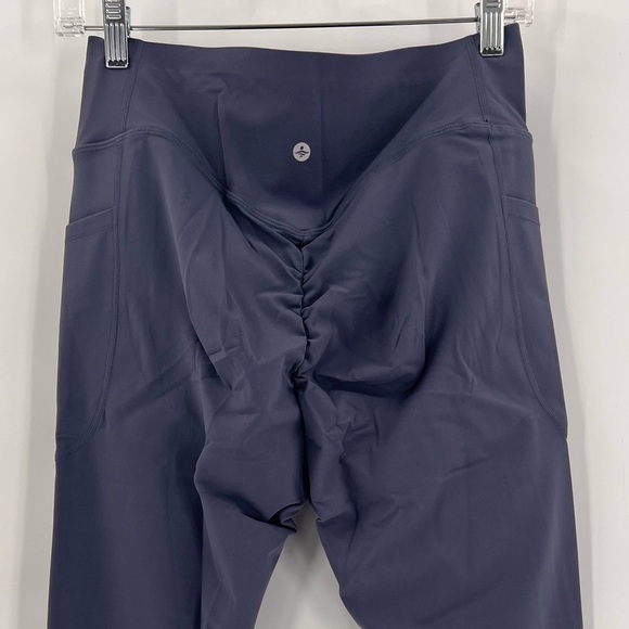 NWT Halara Seamless Flow High Waisted Ruched 7/8 Yoga Leggings large - Picture 10 of 15